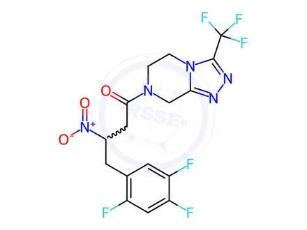 Chemical structure of Sitagliptin Impurity 320