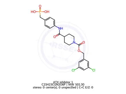Chemical structure of ATX inhibitor 1