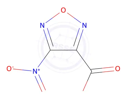 Chemical structure of 4-nitro-1,2,5-oxadiazole-3-carboxylic acid