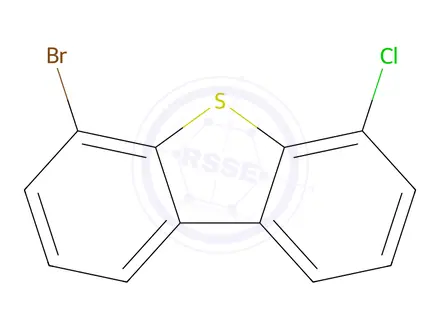 Chemical structure of 4-BroMo-6-chloro-dibenzothiophene