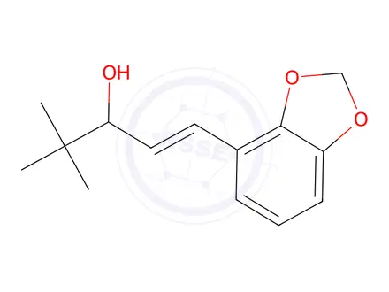 Chemical structure of 1-(Benzo[d][1,3]dioxol-4-yl)-4,4-dimethylpent-1-en-3-ol