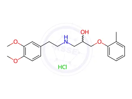 Chemical structure of Bevantolol Impurity 5(Hydrochloride)