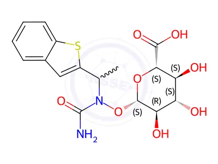 Chemical structure of Zileuton Impurity 1