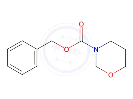 Chemical structure of benzyl 1,3-oxazinane-3-carboxylate