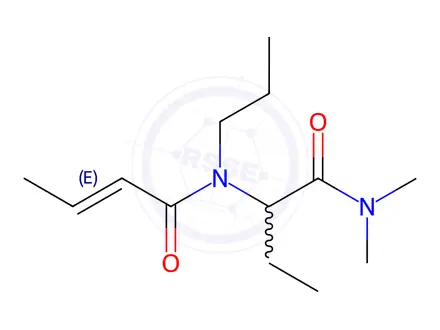Chemical structure of Cropropamide