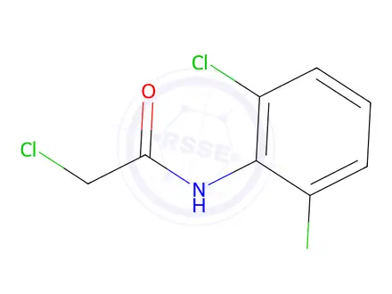 Chemical structure of 2-Chloro-N-(2,6-Dichlorophenyl)Acetamide
