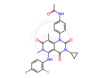 Chemical structure of Trametinib Impurity 36