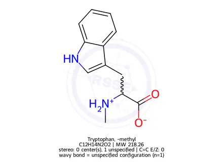 Chemical structure of Tryptophan Impurity 207