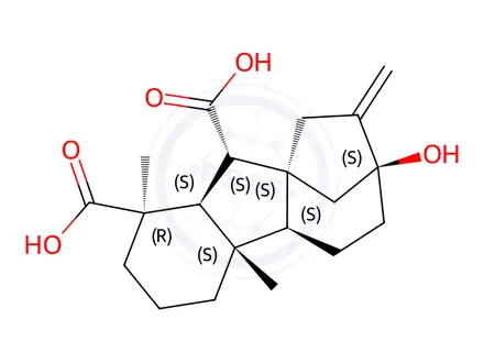 Chemical structure of Gibberellin A53