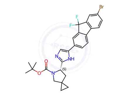 Chemical structure of Ledipasvir Impurity 29