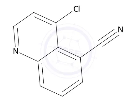Chemical structure of 4-Chloro-quinoline-5-carbonitrile