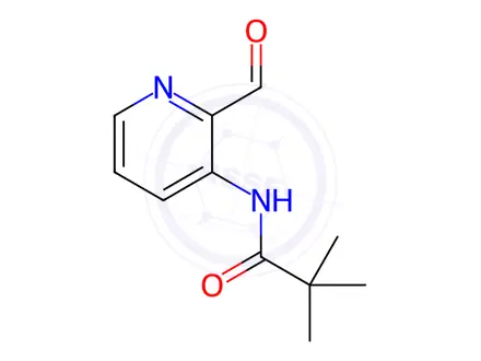 Chemical structure of N-(2-Formylpyridin-3-yl)pivalamide