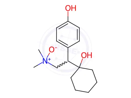 Chemical structure of Desmethyl Venlafaxine N-Oxide Impurity