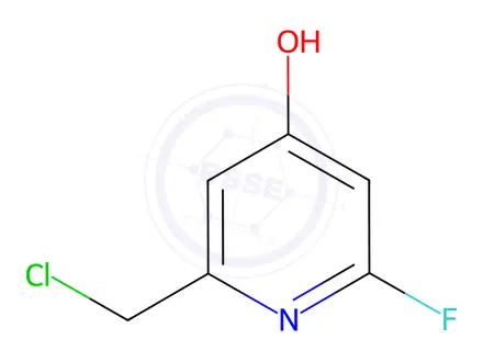 Chemical structure of 2-(Chloromethyl)-6-fluoropyridin-4-ol