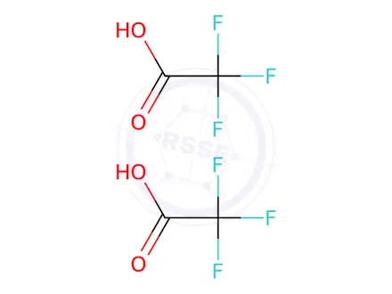 Chemical structure of 1-(Oxetan-3-yl)piperidin-4-amine bis(2,2,2-trifluoroacetate)