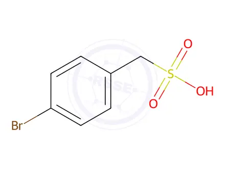 Chemical structure of (4-bromophenyl)methanesulfonic acid