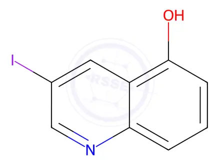 Chemical structure of 3-Iodoquinolin-5-ol