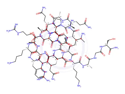 Chemical structure of CAMSTATIN