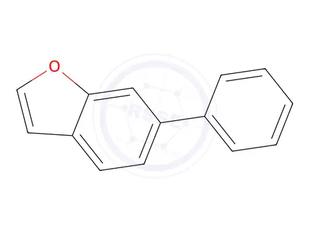 Chemical structure of 6-Phenyl-1-benzofuran