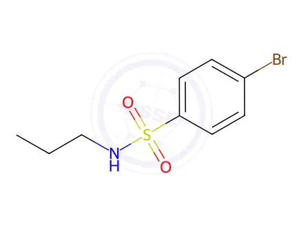 Chemical structure of 4-Bromo-N-propylbenzenesulfonamide