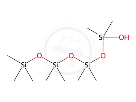 Chemical structure of 1,1,3,3,5,5,7,7,7-nonamethyltetrasiloxanol