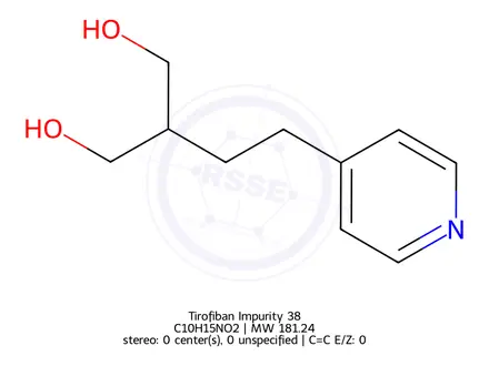 Chemical structure of Tirofiban Impurity 38