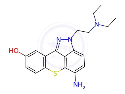 Chemical structure of Ledoxantrone Impurity 28