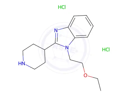 Chemical structure of Bilastine Impurity 66