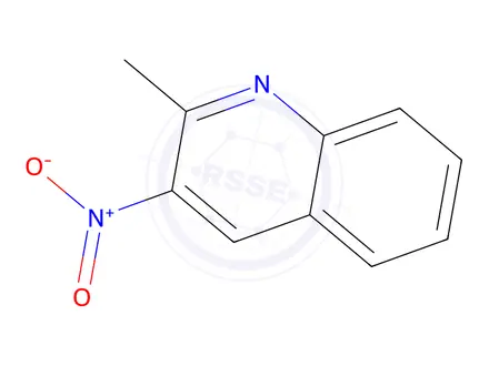 Chemical structure of 2-Methyl-3-nitroquinoline