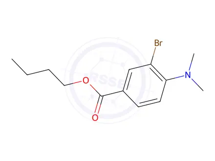 Chemical structure of Butyl 3-bromo-4-(dimethylamino)benzoate