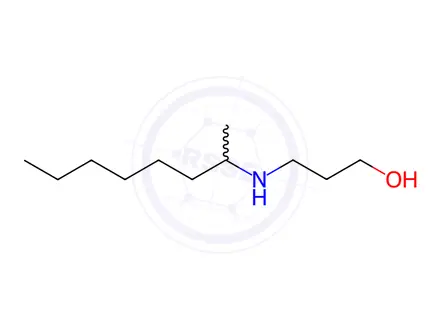 Chemical structure of 3-(Octan-2-ylamino)propan-1-ol