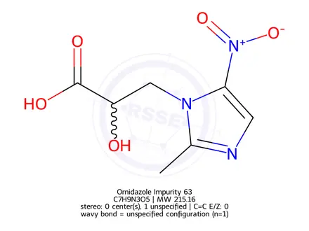 Chemical structure of Ornidazole Impurity 169