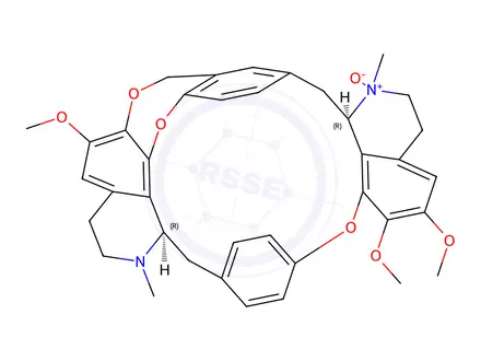 Chemical structure of insularine-2-N-oxide