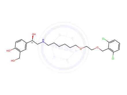 Chemical structure of Vilanterol Trifenatate