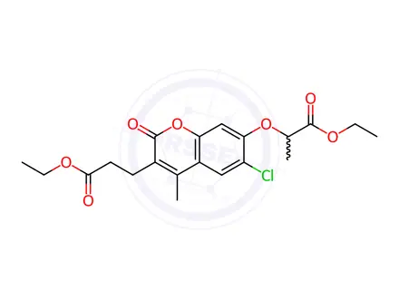 Chemical structure of Cloricromene Impurity 90