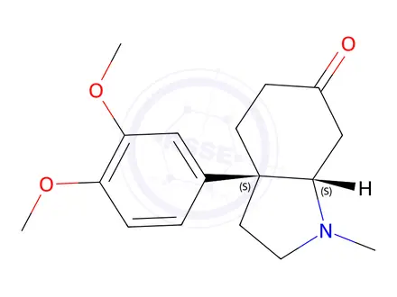 Chemical structure of Mesembrine Impurity 2