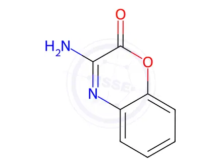 Chemical structure of 3-AMINO-QUINOXALINE-2-OL