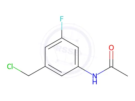 Chemical structure of N-(3-(Chloromethyl)-5-fluorophenyl)acetamide