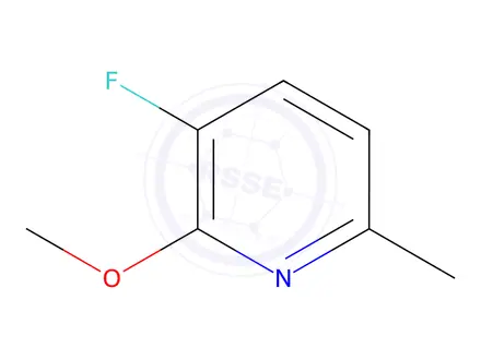 Chemical structure of 3-Fluoro-2-methoxy-6-picoline