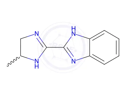 Chemical structure of Benzimidazole, 2-(4-methyl-2-imidazolin-2-yl)-(8CI)