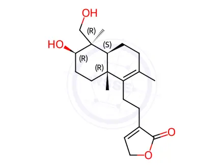 Chemical structure of Andrographolide Impurity 14