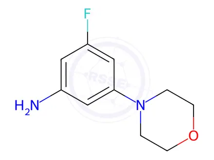 Chemical structure of Linezolid Impurity 315