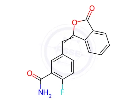 Chemical structure of Olaparib Impurity 243