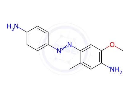 Chemical structure of Disperse Black 2