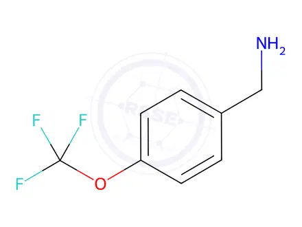 Chemical structure of 4-(Trifluoromethoxy)benzylamine