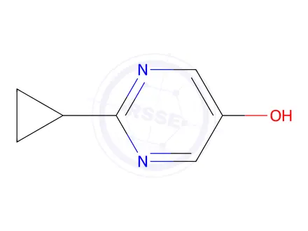 Chemical structure of 2-cyclopropylpyrimidin-5-ol