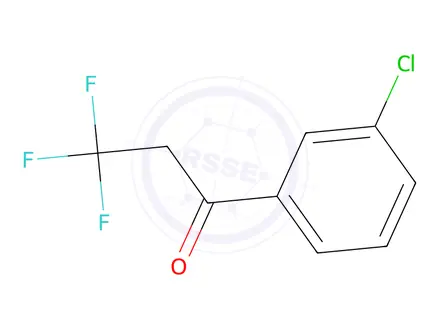 Chemical structure of 1-(3-Chlorophenyl)-3,3,3-trifluoropropan-1-one