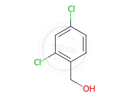 Chemical structure of Miconazole Related Compound 6(2,4-Dichlorobenzyl Alcohol)