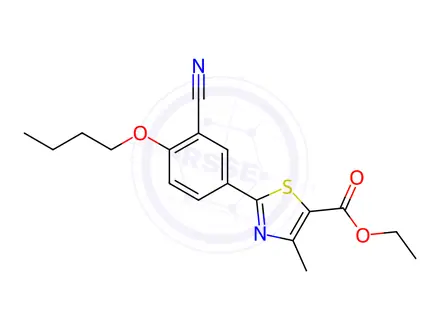 Chemical structure of Febuxostat Impurity 182