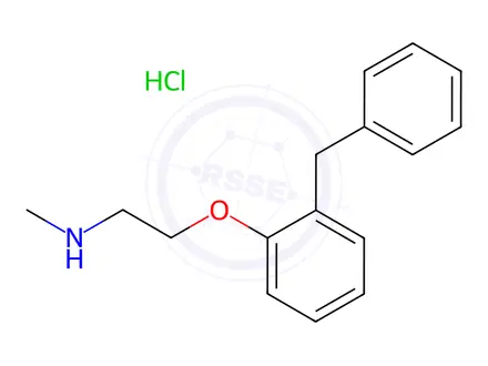 Chemical structure of Phenyltoloxamine Related Compound A(HCl Salt)